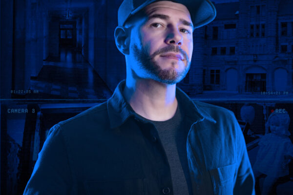 Paranormal investigator and Ghost Hunters star Steve Gonsalves presenting his live theater tour A Life With Ghosts.