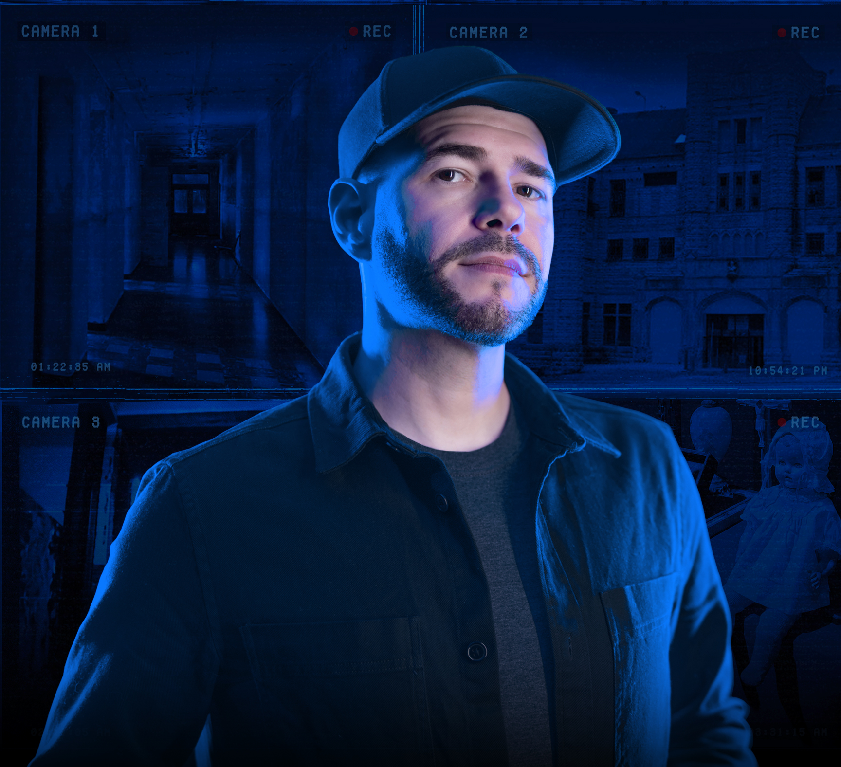 Paranormal investigator and Ghost Hunters star Steve Gonsalves presenting his live theater tour A Life With Ghosts.